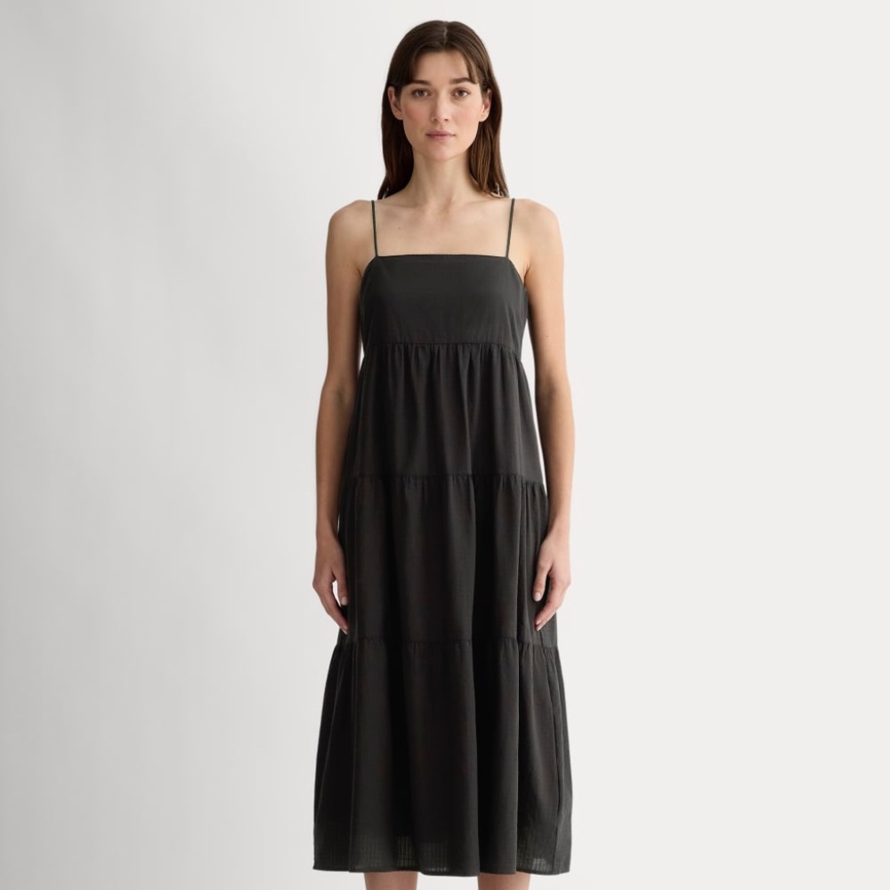 Everlane black summer dress
